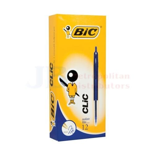 Bic Clic Pens Blue