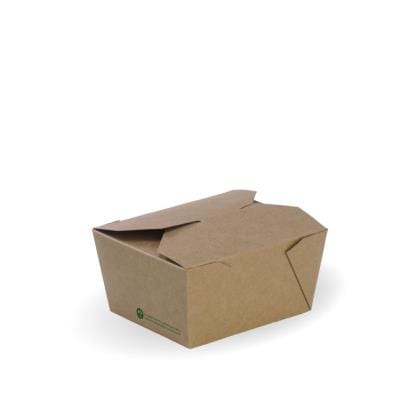 Biopak Biopak Lunch Box Small Bioboard 50 pack Biopak Lunch Box Small Bioboard 50 pack