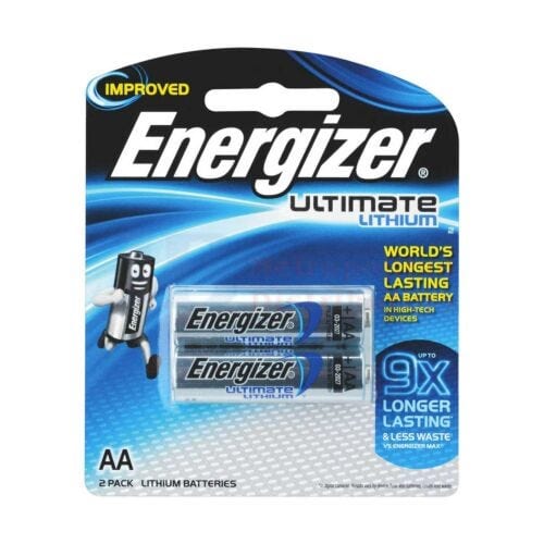 Energizer Individual AA Energizer Lithium (2 Pack) 8888021203417 JBM1020 AA Energizer Lithium (2 Pack)