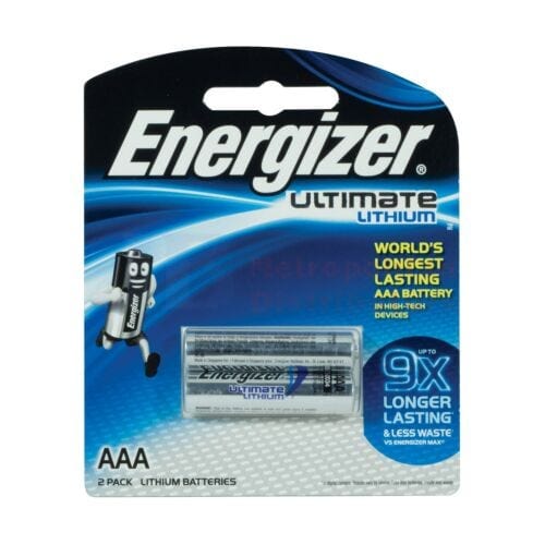 Energizer Individual AAA Energizer Lithium (2 Pack) 8888021203615 JBM1021 AAA Energizer Lithium (2 Pack)