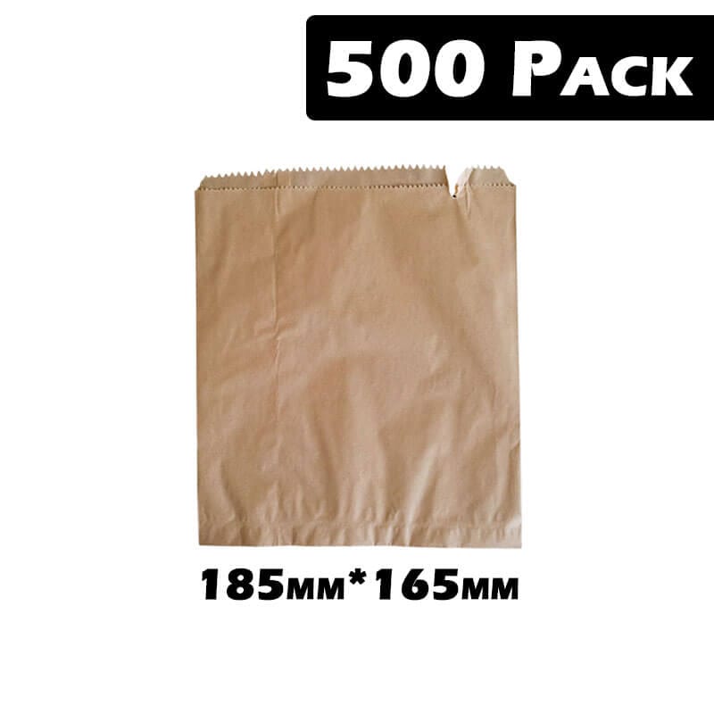 Essentials At Home Individual 1w Brown Bags (500 Pack) BF6163037 1w Brown Bags (500 Pack)
