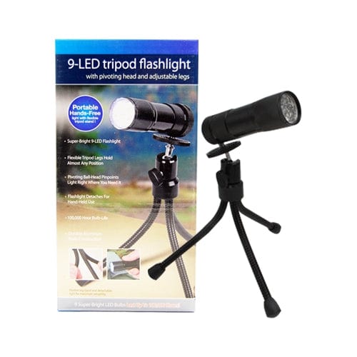 Essentials At Home Individual 9 Led Flashlight BF6072148 9 Led Flashlight