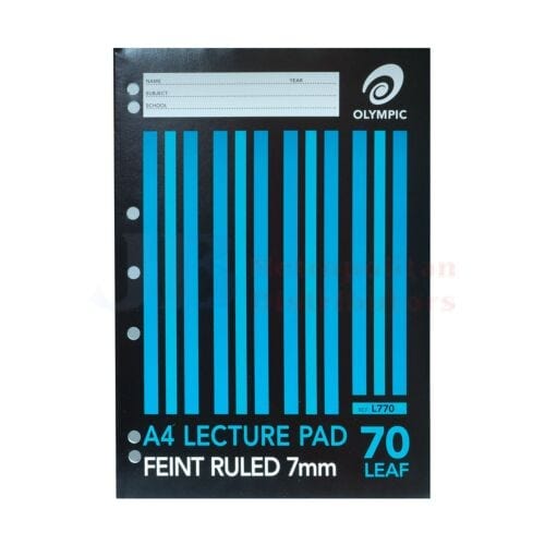 Essentials At Home Individual A4 Lecture Pads 9310353214131 JBM4010 A4 Lecture Pads