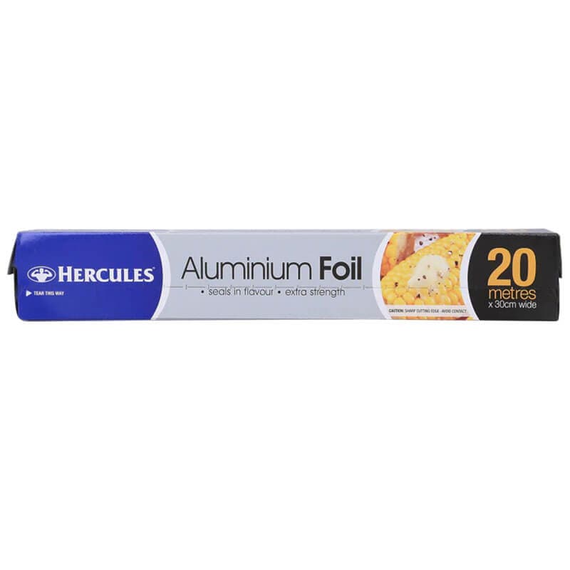 Essentials At Home Individual Aluminium Foil 30cmx20m BF6165345 Aluminium Foil 30cmx20m