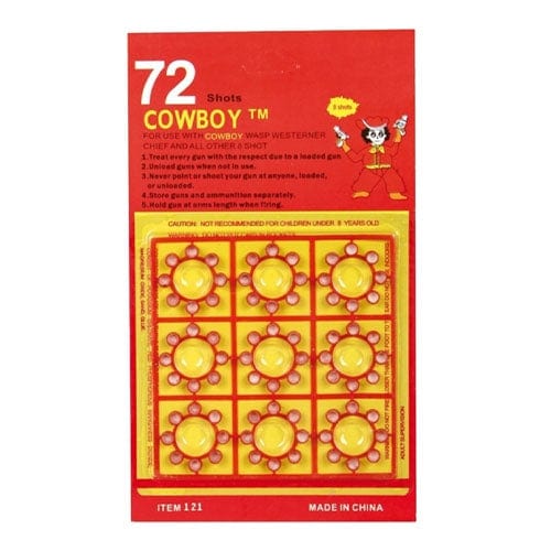 Essentials At Home Individual Cap Gun Ring (72 Shots) BF6036317 Cap Gun Ring (72 Shots)