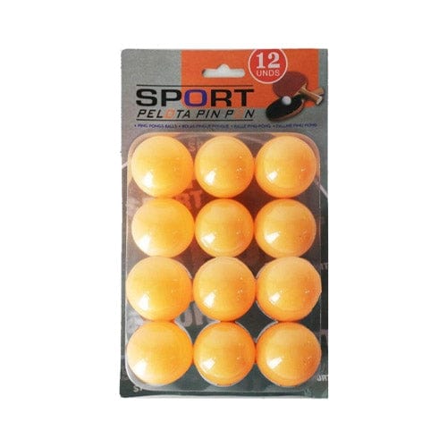 Essentials At Home Individual Ping Pong Ball 12 Pack BF6118907 Ping Pong Ball 12 Pack