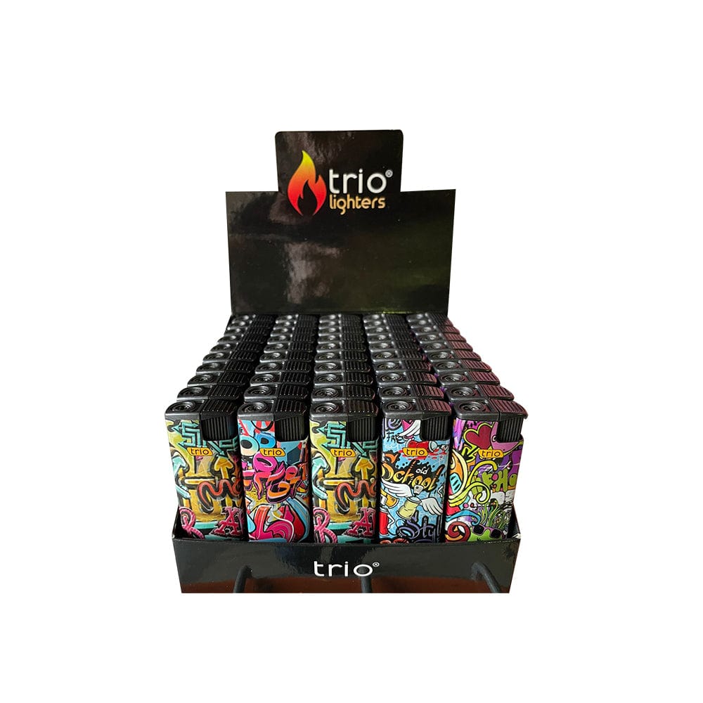 Trio Individual Trio Jet Patteren Lighters (50 Pack) TFY194 Trio Jet Patteren Lighters (50 Pack)
