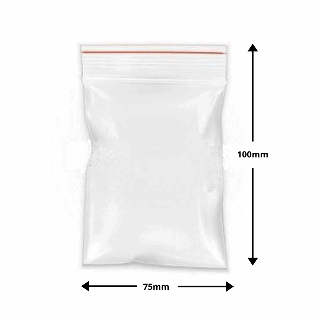 Ziplock Individual Ziplock Lolly Bags Small (1000 Units) 100mm x 75 mm YIZCFUEPYLTI Ziplock Lolly Bags Small (1000 Units) 100mm x 75 mm
