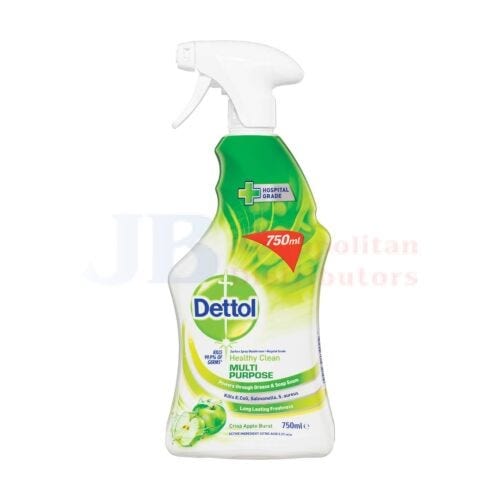 Dettol Healthy Clean Multi Purpose Trigger Spray Crisp Apple Burst 750ml