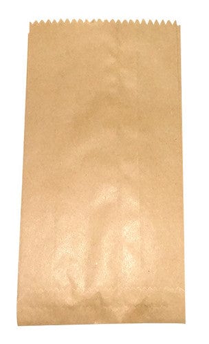 Brown Kraft Paper Medium Lolly Bags (100 pack) (9.5cm x 18.5cm)