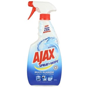 Ajax Ajax Cleaner Spray & Wipe Trigger Ocean Fresh 500 ml Ajax Cleaner Spray & Wipe Trigger Ocean Fresh 500 ml