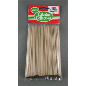 Alpen Alpen Bamboo Skewers 15Cm (6 ) 100 pack Alpen Bamboo Skewers 15Cm (6 ) 100 pack
