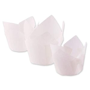 Alpen Alpen Cups Muffin Tulip Wrap 17.5 X 6Cm White 250 pack Alpen Cups Muffin Tulip Wrap 17.5 X 6Cm White 250 pack