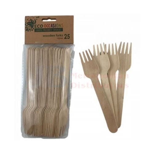 Alpen Individual Alpen Wooden Fork 155mm (25 Pack) 9310720465876 JBM460587 Alpen Wooden Fork 155mm (25 Pack)
