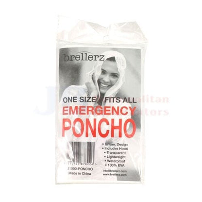 Brellerz Individual Brellerz Poncho White 9314727878226 JBMBPEW Brellerz Poncho White