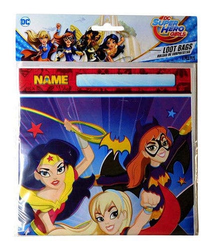 Coca Cola Individual Loot Bags -DC Super Hero (8 bags) 13051634704 TPFS13084 Loot Bags -DC Super Hero (8 bags)