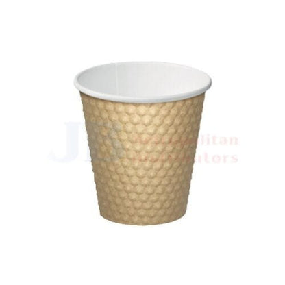 Essentials At Home Individual 8oz Dimple Wall Cup (25 Pack) JBMDMPC8 8oz Dimple Wall Cup (25 Pack)