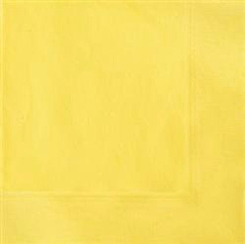 Essentials At Home Individual Beverage Napkins - Yellow (20 Napkins) 11179031818 TPFS4029 Beverage Napkins - Yellow (20 Napkins)