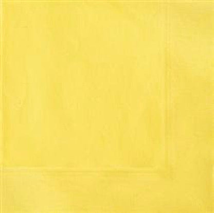 Essentials At Home Individual Beverage Napkins - Yellow (20 Napkins) 11179031818 TPFS4029 Beverage Napkins - Yellow (20 Napkins)