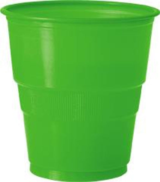 Essentials At Home Individual Plastic Cups - Lime Green (12 X 270ml cups) 11179321056 TPFS4058 Plastic Cups - Lime Green (12 X 270ml cups)