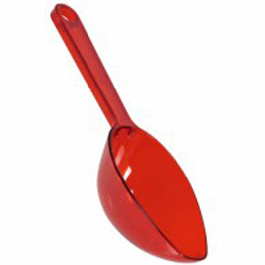 Essentials At Home Individual Plastic Lolly Scoop - Apple Red (16cm) 13051404857 TPFS4847 Plastic Lolly Scoop - Apple Red (16cm)