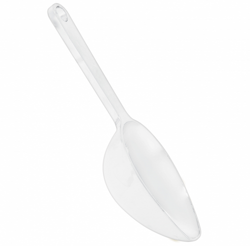Essentials At Home Individual Plastic Lolly Scoop - White (16cm) 13051601591 TPFS10299 Plastic Lolly Scoop - White (16cm)
