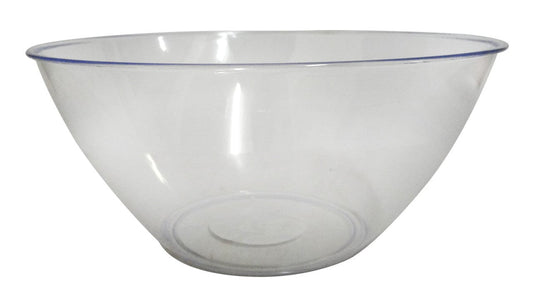 Essentials At Home Individual Swirl Bowl Clear Plastic - Small (1.8L) 13051469832 TPFS10622 Swirl Bowl Clear Plastic - Small (1.8L)