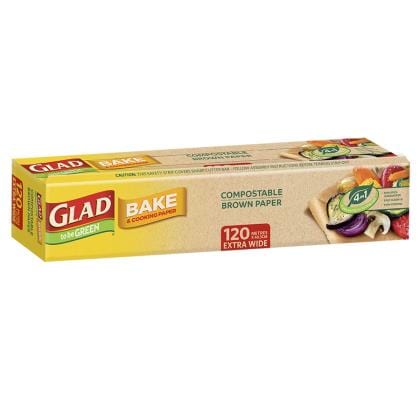 Glad Glad Paper Baking Compostable 120M X 40.5Cm ROLL Glad Paper Baking Compostable 120M X 40.5Cm ROLL