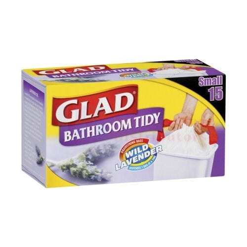 Glad Individual Glad Bathroom Tidy Small (15 Pack) 9310050023517 JBMGBTS Glad Bathroom Tidy Small (15 Pack)