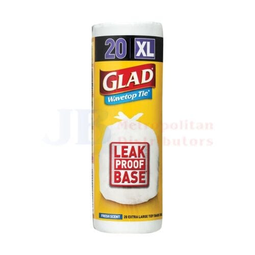 Glad Individual Glad Kitchen Tidy Bag Extra Large (20 Pack) 9310050024002 JBMGKTXL Glad Kitchen Tidy Bag Extra Large (20 Pack)