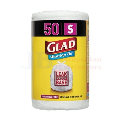 Glad Individual Glad Kitchen Tidy Bag Small (50 Pack) 9310050114499 JBMGKTS Glad Kitchen Tidy Bag Small (50 Pack)