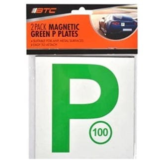Magnetic Individual Yat Magnetic Green P Plates BF6154554 Yat Magnetic Green P Plates