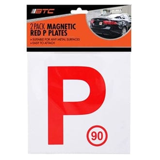 Magnetic Individual Yat Magnetic Red P Plates BF6154547 Yat Magnetic Red P Plates