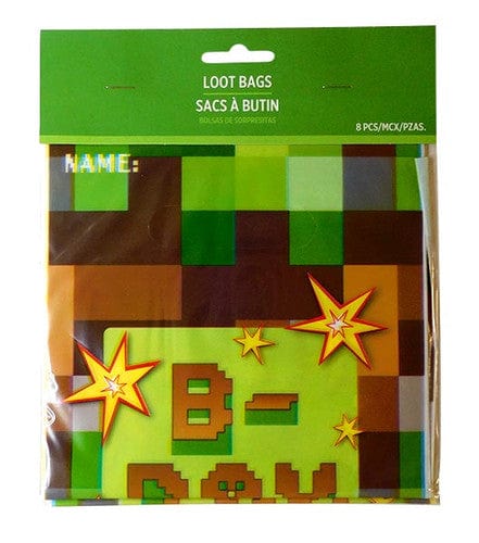 Minecraft Individual Loot Bags - Minecraft TNT Party (8 bags) 1305173224 TPFS13086 Loot Bags - Minecraft TNT Party (8 bags)