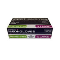 Workplace Workplace Gloves Vinyl Clear Extra Large Powder Free 100 pack Workplace Gloves Vinyl Clear Extra Large Powder Free 100 pack